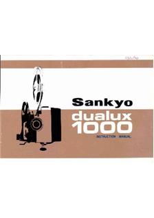 Sankyo Dualux 1000 manual. Camera Instructions.